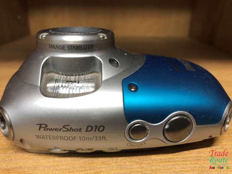 Canon PowerShot D10 12.1 MP Waterproof Digital Camera with 3x Optical Image Stabilized Zoom