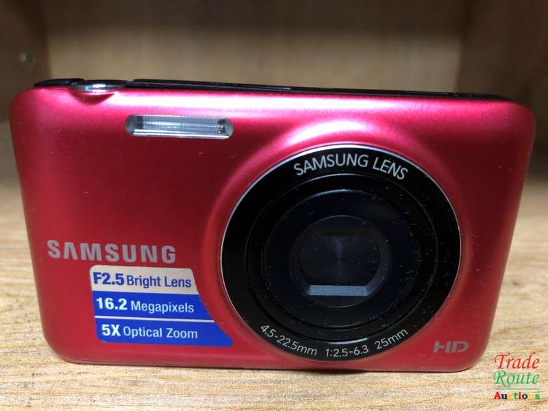 Samsung ES95 Compact Digital Camera (16.1 MP) (Red)