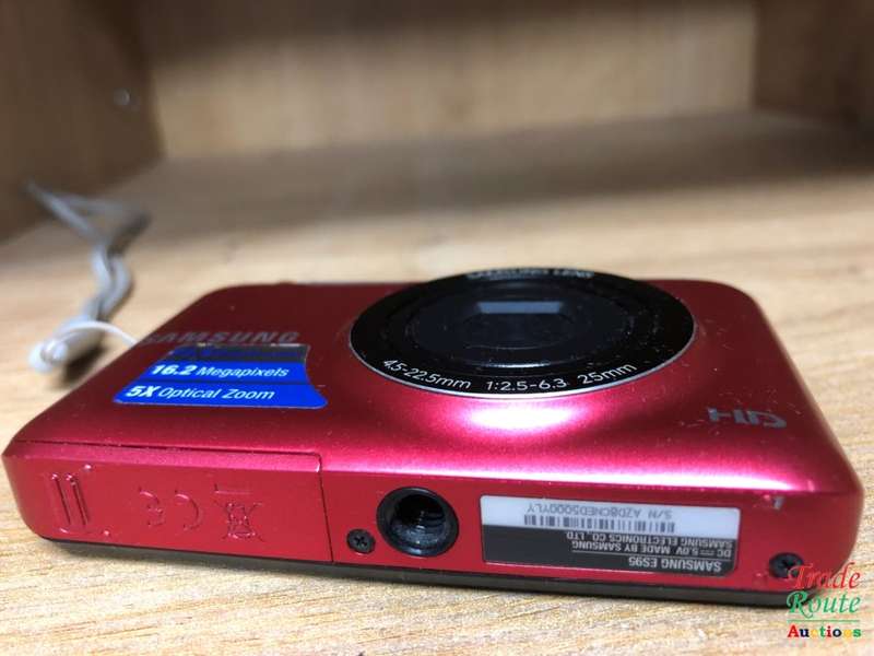 Samsung ES95 Compact Digital Camera (16.1 MP) (Red)