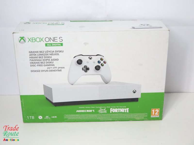 Xbox One S All-Digital Edition (WHITE) 1TB + 1 Controller (WHITE)