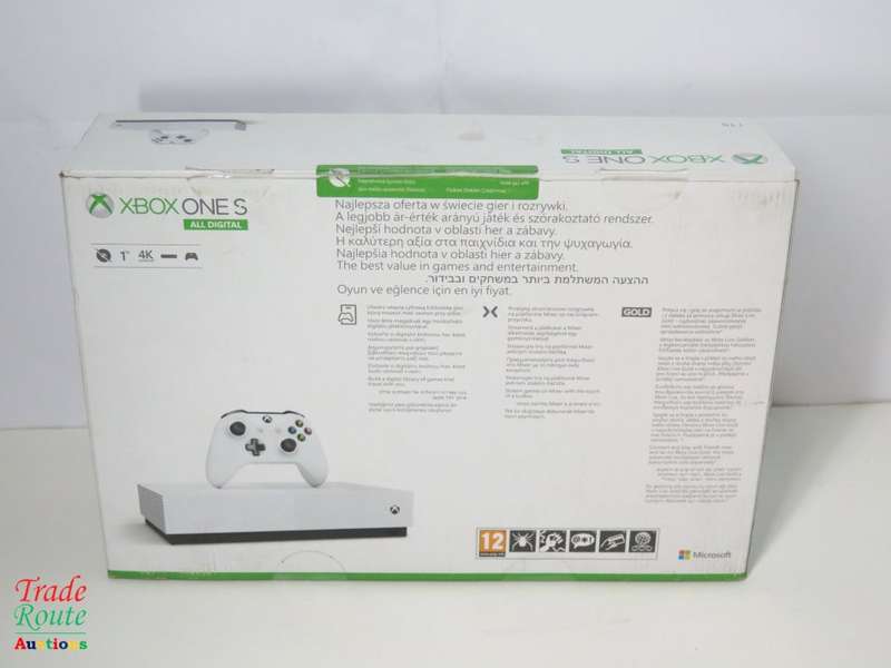 Xbox One S All-Digital Edition (WHITE) 1TB + 1 Controller (WHITE)