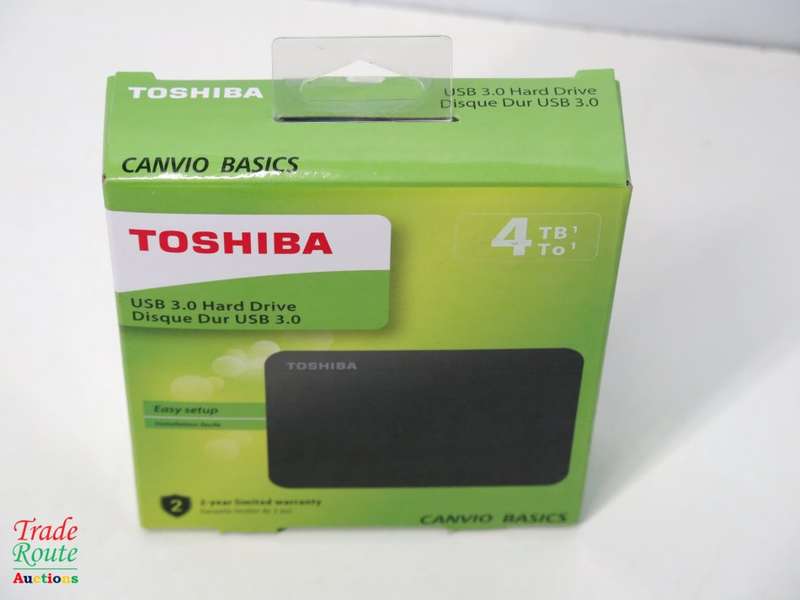 ** SUPER FAST USB 3.0 **  Toshiba Canvio Basics 4TB Portable External Hard Drive [ HDTB440EK3CA ]