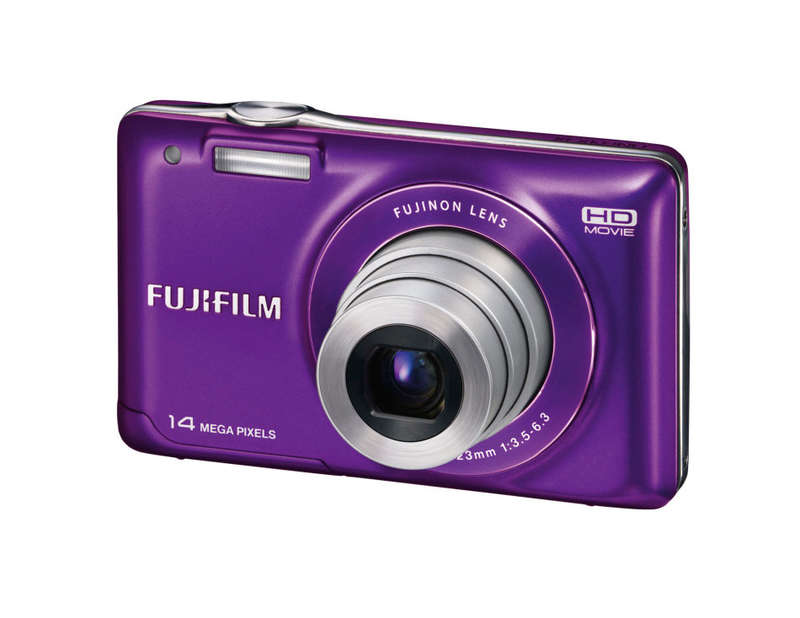 Fujifilm JZ100 14MP Point and Shoot Camera (Purple) with 8X Optical Zoom -  2.7 inch LCD Screen