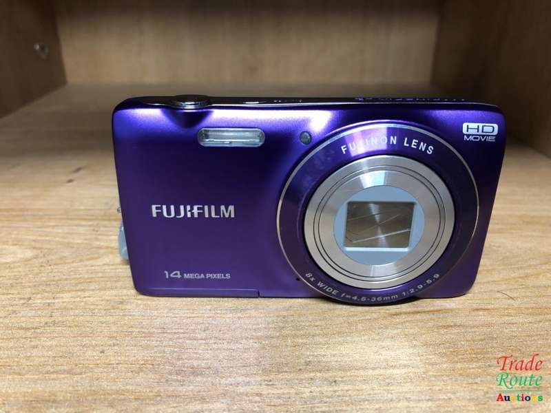 Fujifilm JZ100 14MP Point and Shoot Camera (Purple) with 8X Optical Zoom -  2.7 inch LCD Screen
