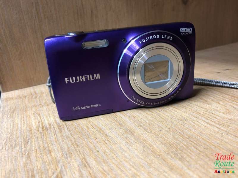 Fujifilm JZ100 14MP Point and Shoot Camera (Purple) with 8X Optical Zoom -  2.7 inch LCD Screen