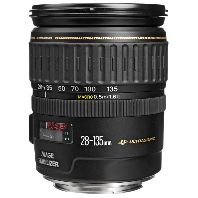 Canon EF 28-135mm f 3.5-5.6 IS USM LENS - for CANON DSLR Cameras - IMAGE STABILIZER - ULTRASONIC