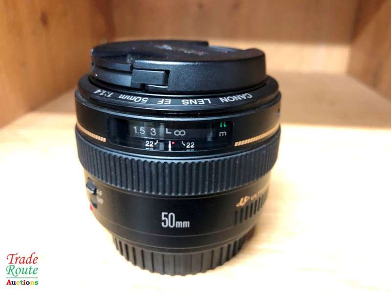 for spares / repair - Canon EF 50mm f/1.4 Lens USM Ultrasonic for Canon DSLR Cameras