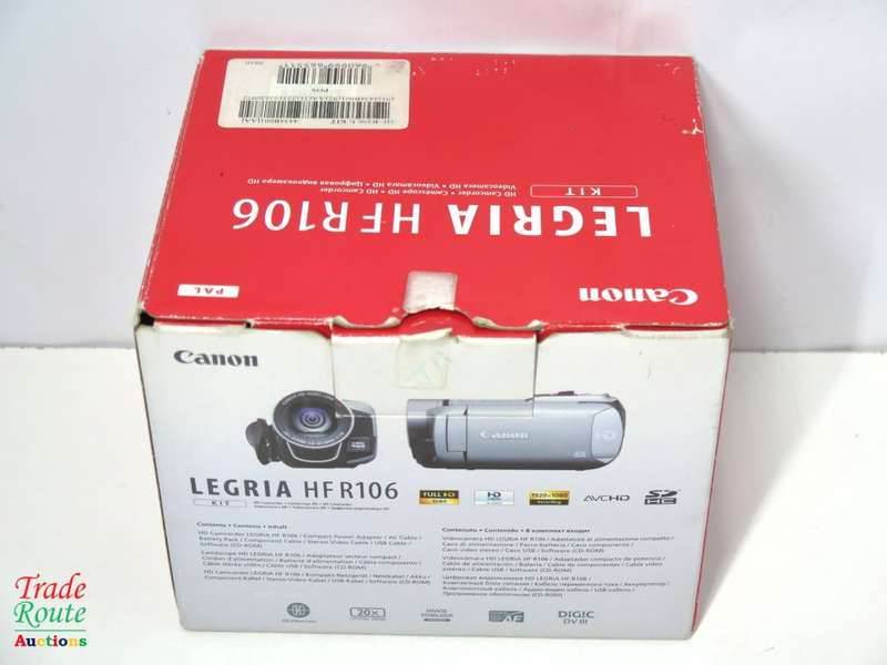 Canon LEGRIA HF R106  High Definition Camcorder  - FULL HD 1920 x 1080