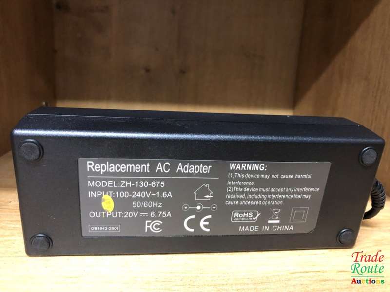20V 6.75A 135W AC Power Adapter Laptop Charger for Lenovo IdeaPad Y40,  Y50,  Y70, Y700, G700