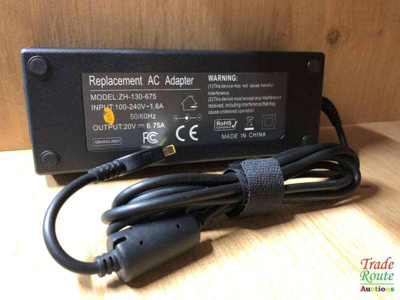 20V 6.75A 135W AC Power Adapter Laptop Charger for Lenovo IdeaPad Y40,  Y50,  Y70, Y700, G700