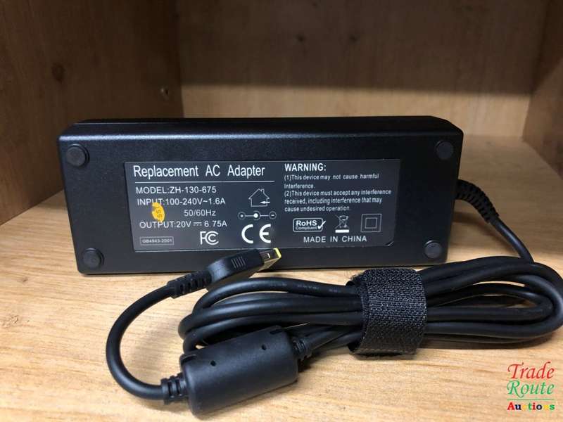 20V 6.75A 135W AC Power Adapter Laptop Charger for Lenovo IdeaPad Y40,  Y50,  Y70, Y700, G700