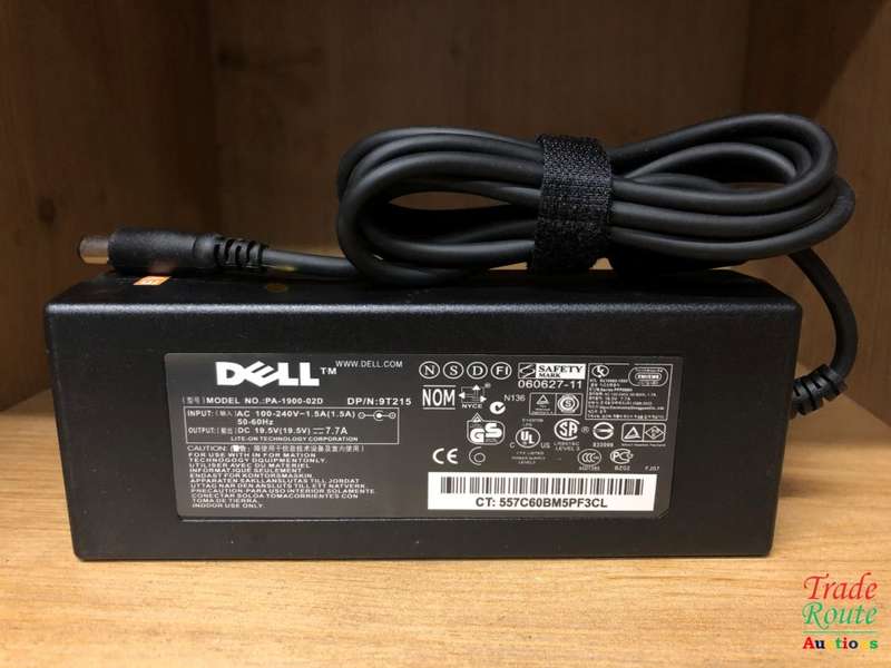 150W Charger Power Supply AC Adapter for DELL - 19.5V 7.7A 7.7x5.0mm [ PA-1900-02D 9T215 ]