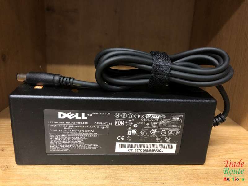 150W Charger Power Supply AC Adapter for DELL - 19.5V 7.7A 7.7x5.0mm [ PA-1900-02D 9T215 ]