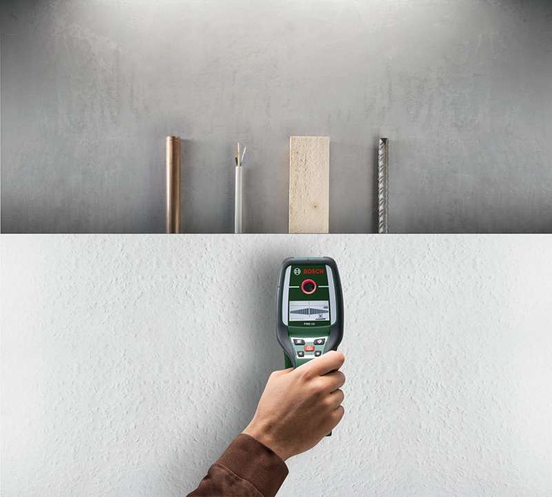 Bosch PMD 10 Digital Detector [ Electricity, ferrous and non-ferrous metals, wood in drywall]