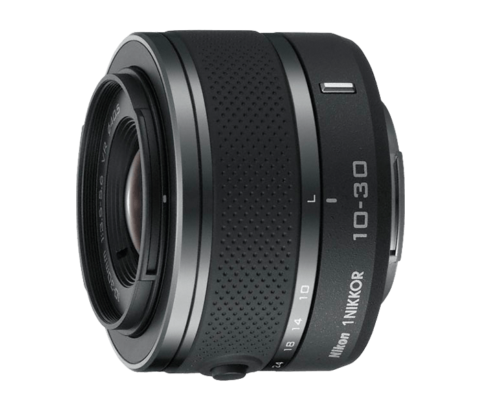 Nikon 1 Nikkor 10-30mm lens for Nikon 1 Series Mirroless Digital cameras - BLACK