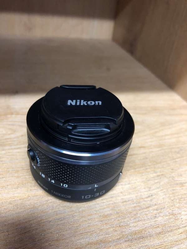 Nikon 1 Nikkor 10-30mm lens for Nikon 1 Series Mirroless Digital cameras - BLACK