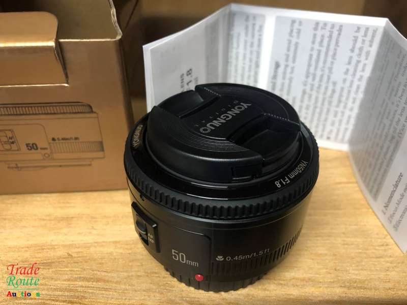 PRIME LENS - Yongnuo YN 50mm f/1.8 50mm Lens for Canon EF - Fits Canon DSLR Cameras
