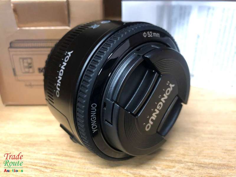 PRIME LENS - Yongnuo YN 50mm f/1.8 50mm Lens for Canon EF - Fits Canon DSLR Cameras