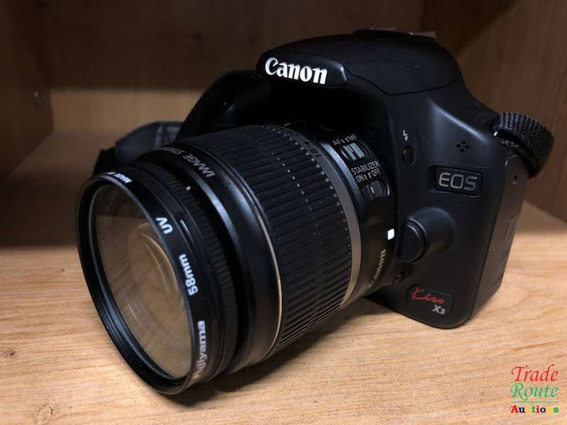 Canon EOS KISS X3 [ CANON 500D EQUIVALENT ] with 18-55mm IS Digital SLR camera 15.1 MP