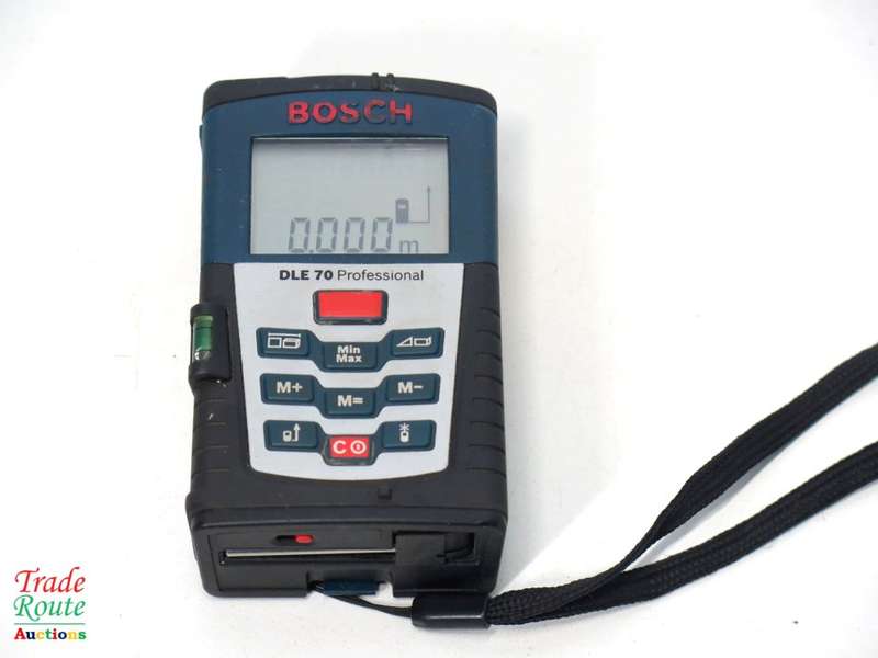 Bosch DLE 70 Distance Meter, 0.05  70 m Range, ±1.5 mm Accuracy