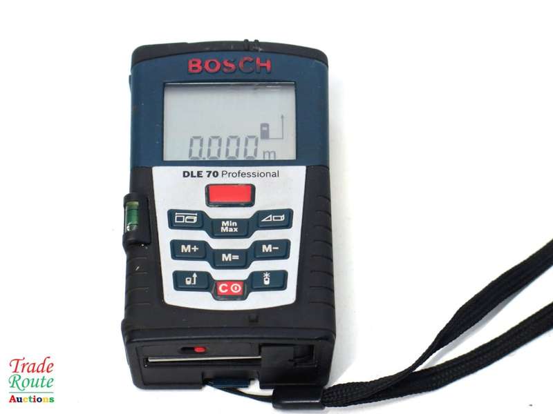 Bosch DLE 70 Distance Meter, 0.05  70 m Range, ±1.5 mm Accuracy