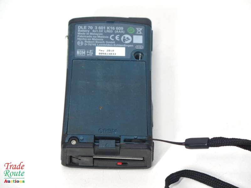 Bosch DLE 70 Distance Meter, 0.05  70 m Range, ±1.5 mm Accuracy