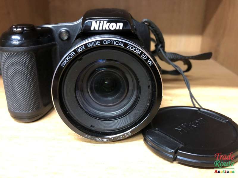 Nikon COOLPIX L820 16 MP CMOS Digital Camera with 30x Zoom Lens and Full HD 1080p Video (Black) 30X