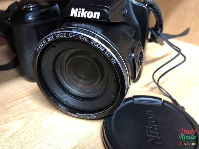 Nikon COOLPIX L820 16 MP CMOS Digital Camera with 30x Zoom Lens and Full HD 1080p Video (Black) 30X