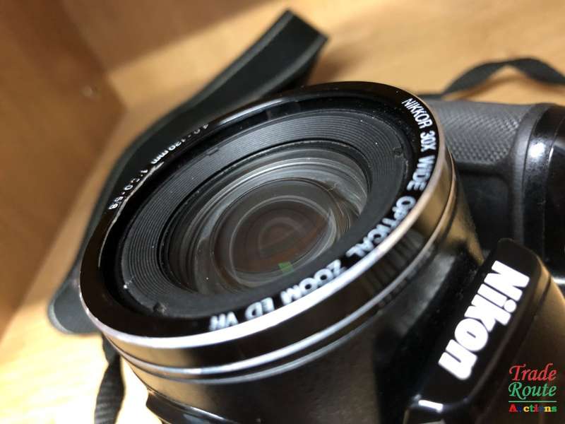 Nikon COOLPIX L820 16 MP CMOS Digital Camera with 30x Zoom Lens and Full HD 1080p Video (Black) 30X