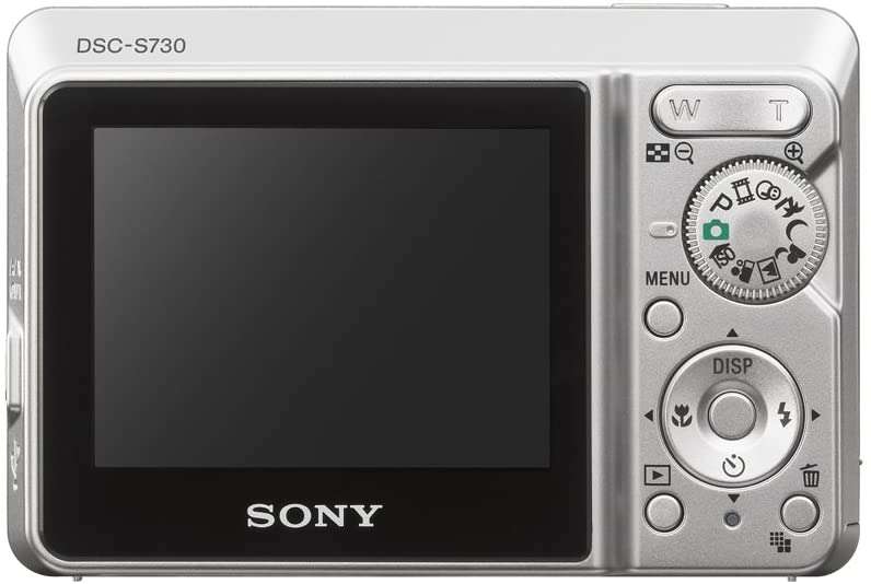 Sony CyberShot DSC - S730 Digital Camera - Silver (7.2MP, 3x Optical Zoom) 2.4" LCD