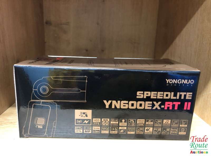 YONGNUO YN600EX-RT II Wireless Flash Speedlite with Optical Master and TTL HSS for Canon