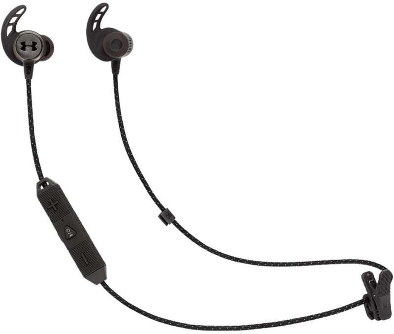 BRAND NEW JBL Under Armour Sport Wireless React Bluetooth/Waterproof IPX7  In-Ear Headphones (Black)