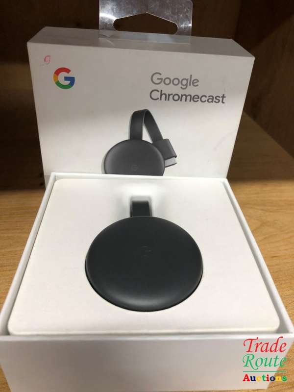 Google Chromecast (3rd Generation) - Charcoal - Boxed