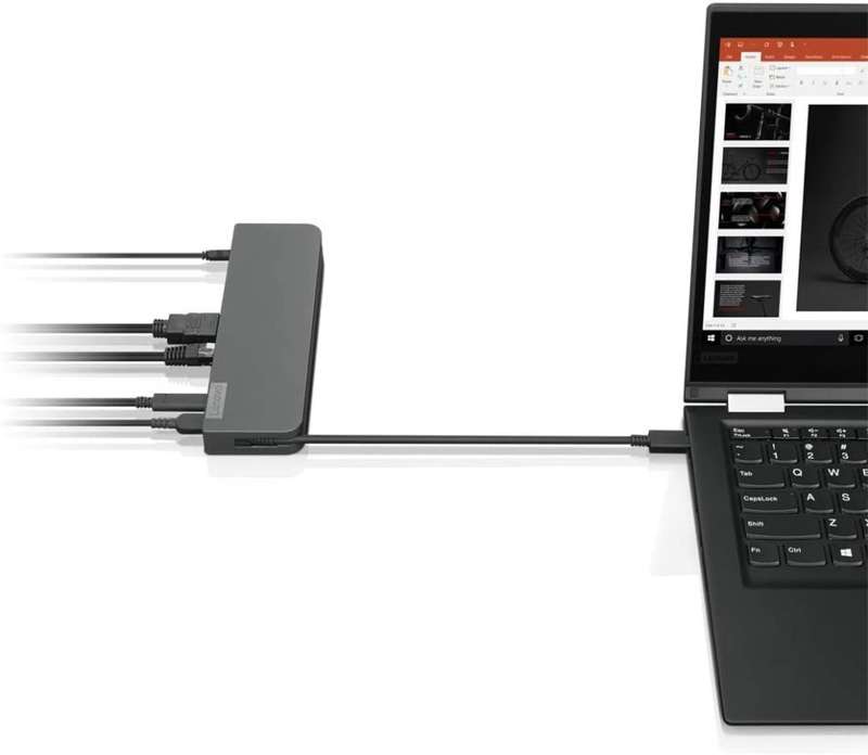 Lenovo USB-C Mini Dock with 65w AC Adapter - HDMI and VGA [ 40AU0065SA ]