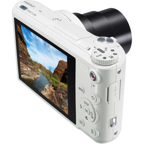 Samsung WB250F Smart Wi-Fi Digital Camera (WHITE) 14.2MP - WIFI