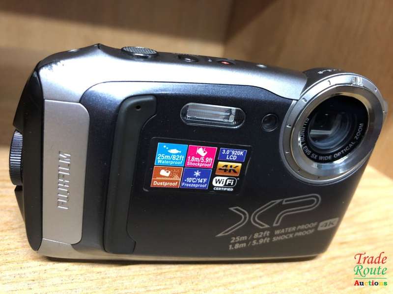 Fujifilm FinePix XP140 Waterproof Digital Camera - 16 MP - UHD 4K and Full HD Video Recording