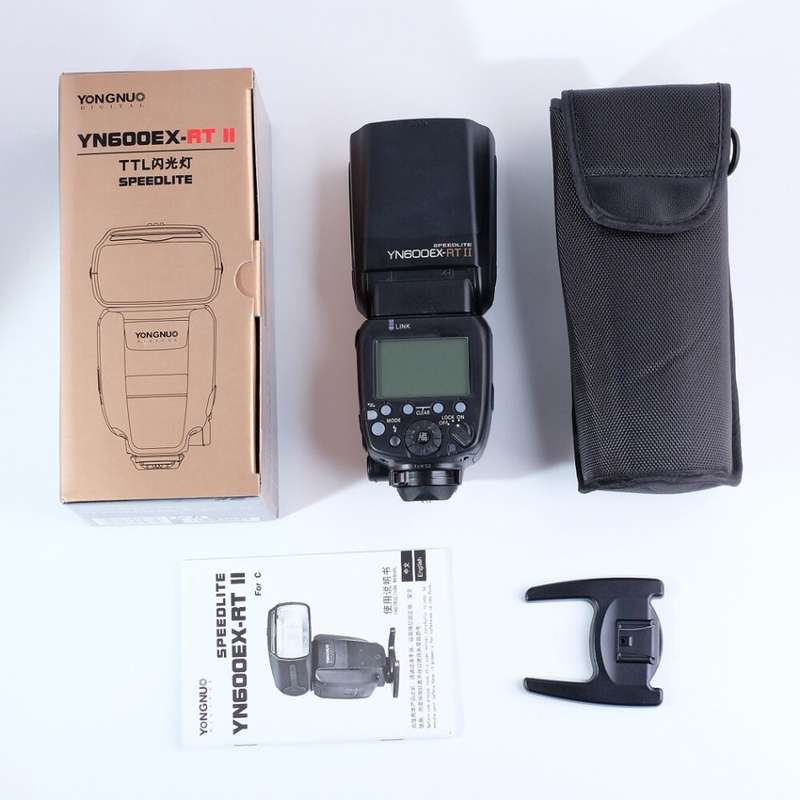 YONGNUO YN600EX-RT II Wireless Flash Speedlite with Optical Master and TTL HSS for Canon