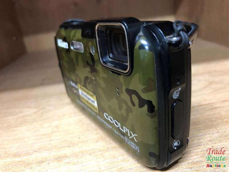 Nikon COOLPIX AW100 16 MP CMOS Waterproof Digital Camera with GPS and Full HD 1080p Video