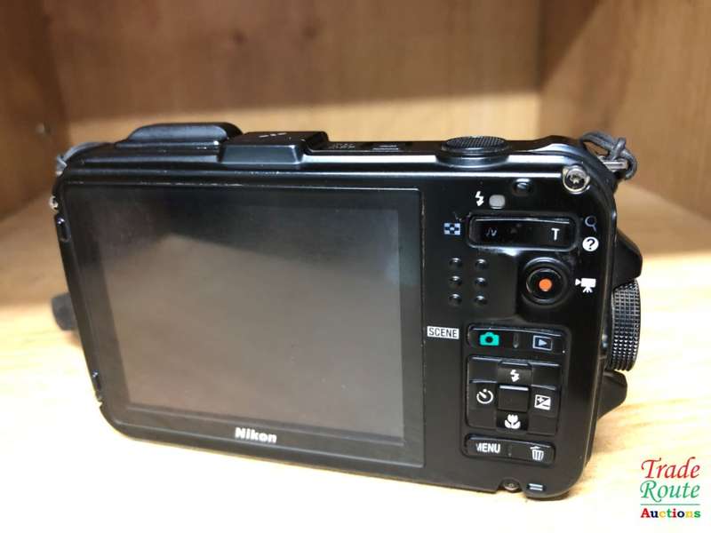 Nikon COOLPIX AW100 16 MP CMOS Waterproof Digital Camera with GPS and Full HD 1080p Video