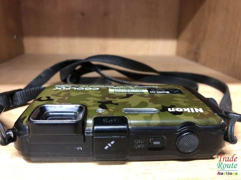 Nikon COOLPIX AW100 16 MP CMOS Waterproof Digital Camera with GPS and Full HD 1080p Video