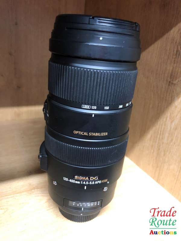 Sigma 120-400mm f/4.5-5.6 AF APO OS (OPTICAL STABILIZER) HSM Telephoto Zoom Lens for Nikon DSLRS