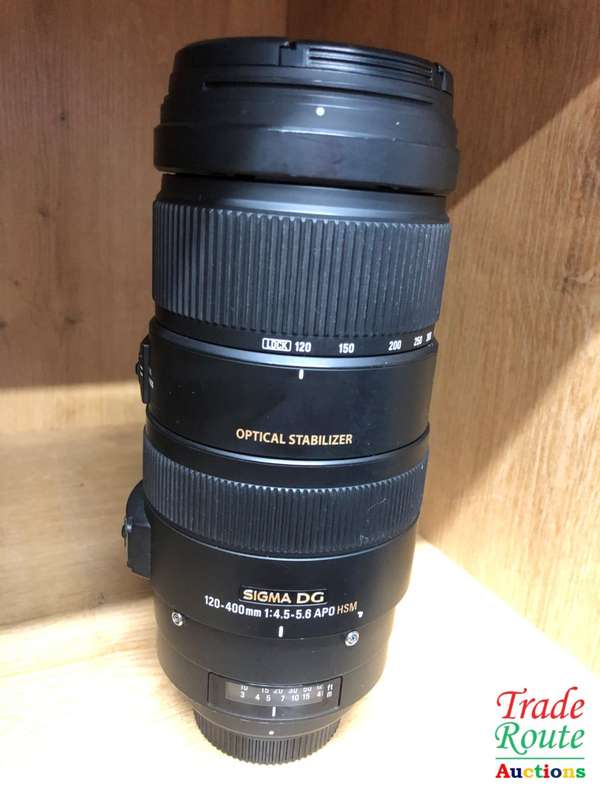 Sigma 120-400mm f/4.5-5.6 AF APO OS (OPTICAL STABILIZER) HSM Telephoto Zoom Lens for Nikon DSLRS