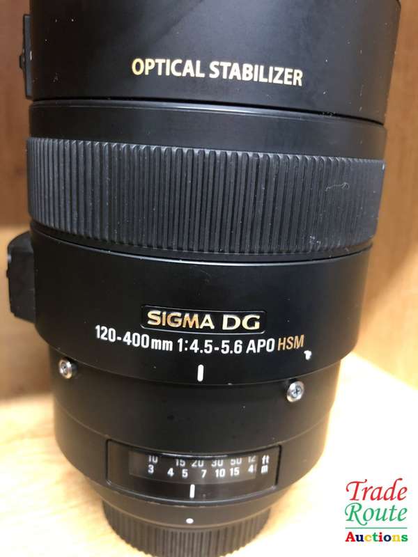 Sigma 120-400mm f/4.5-5.6 AF APO OS (OPTICAL STABILIZER) HSM Telephoto Zoom Lens for Nikon DSLRS