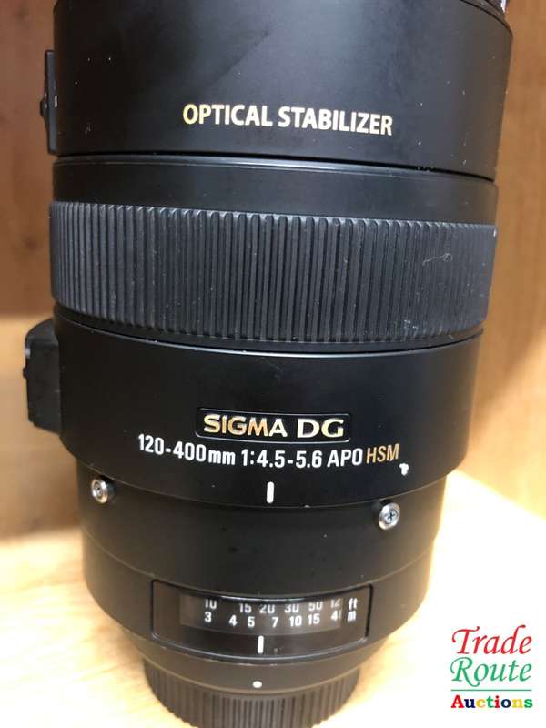 Sigma 120-400mm f/4.5-5.6 AF APO OS (OPTICAL STABILIZER) HSM Telephoto Zoom Lens for Nikon DSLRS