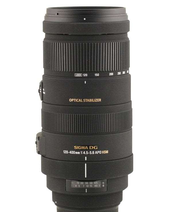 Sigma 120-400mm f/4.5-5.6 AF APO OS (OPTICAL STABILIZER) HSM Telephoto Zoom Lens for Nikon DSLRS