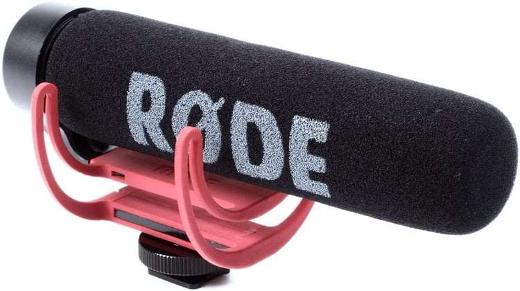 Rode VideoMic GO Lightweight on Camera-Mount Shotgun Microphone - [BRAND NEW]