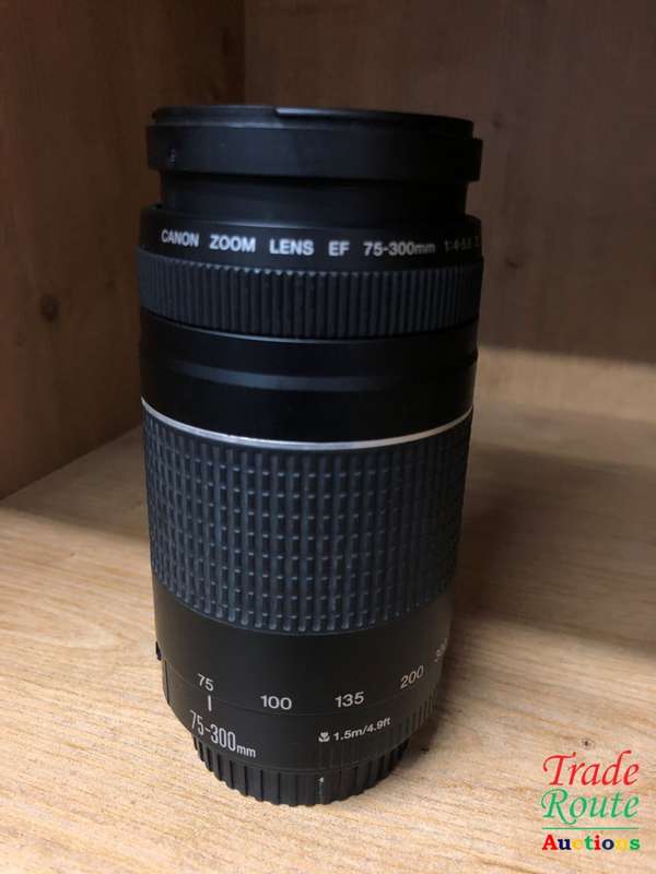 CANON EF 75-300MM ZOOM LENS