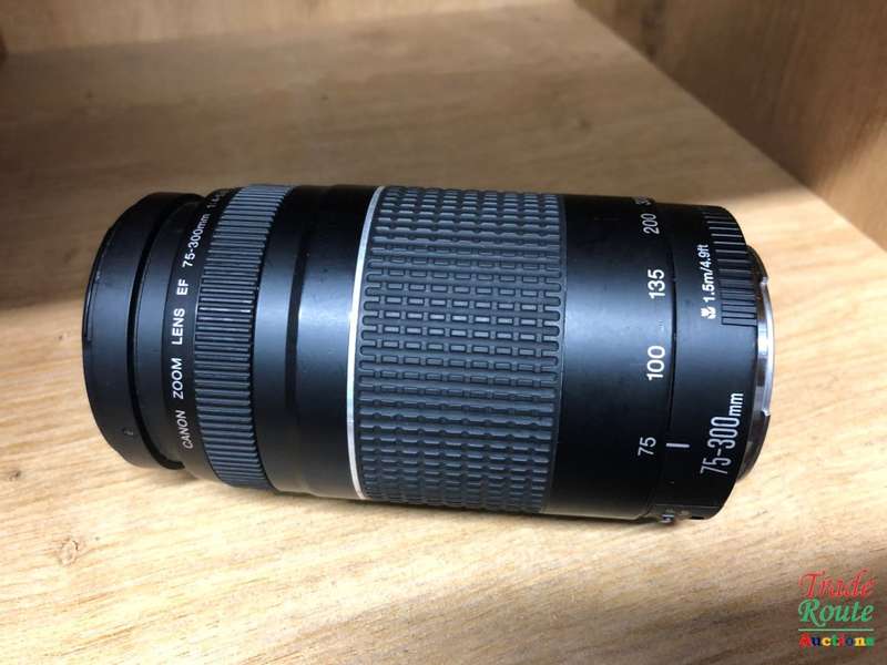 CANON EF 75-300MM ZOOM LENS