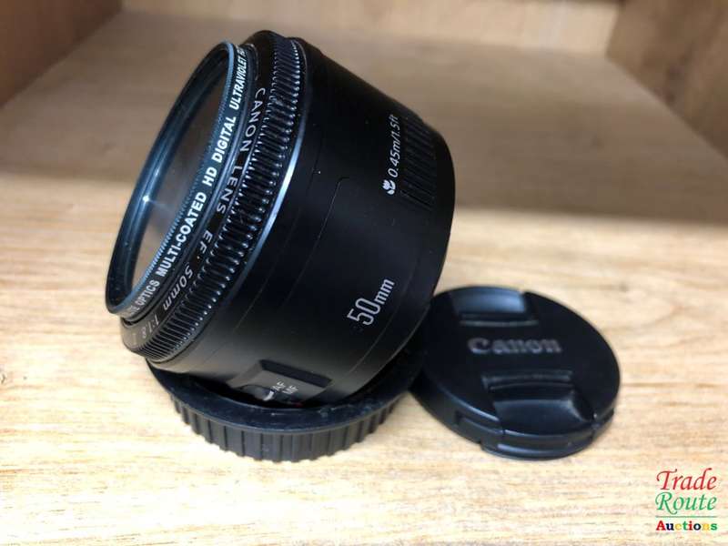 Canon EF 50mm f/1.8 II Lens - Fits Canon Cameras