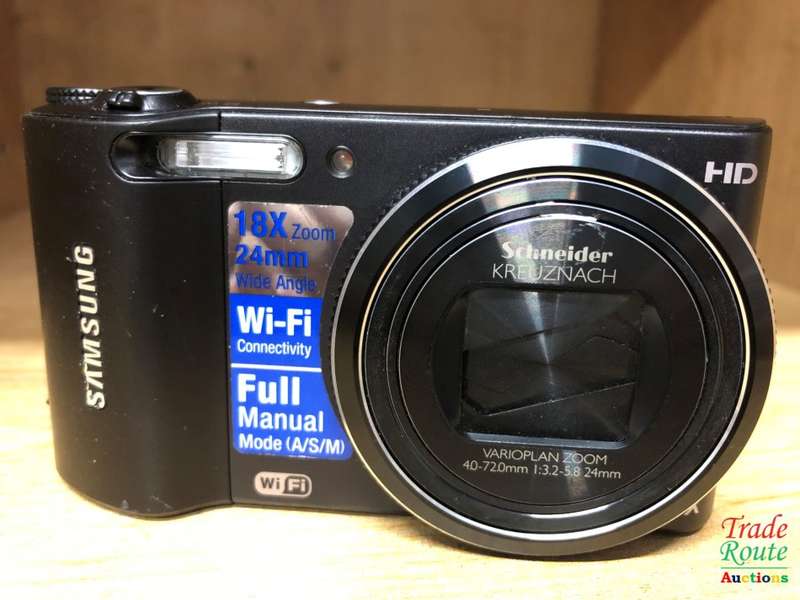 Samsung WB150F Digital Camera - Black (14 MP, 18x Optical Zoom) 3 inch LCD Screen